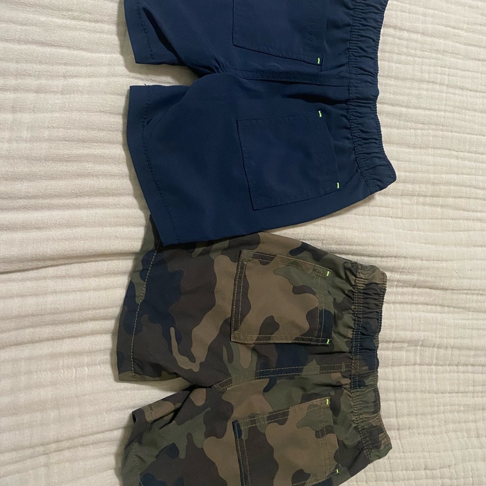 Toddler Boy shorts bundle, 3T, excellent condition, quick dry material